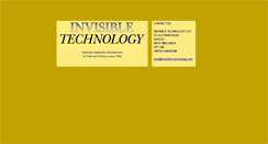 Desktop Screenshot of invisible-technology.com